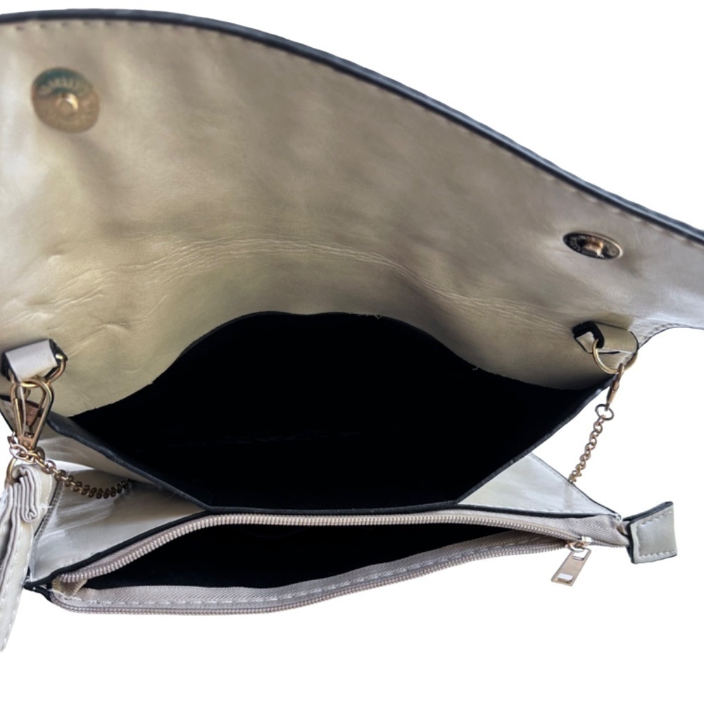 NWT KENDALL & JAMES Studded Clutch Crossbody, Clutch, Wristlet Bag - Picture 8 of 11